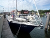 Vorderansicht, Deltaanker und Ankerwinsch
